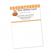 A4 Thin White Card 170gsm 30 Sh